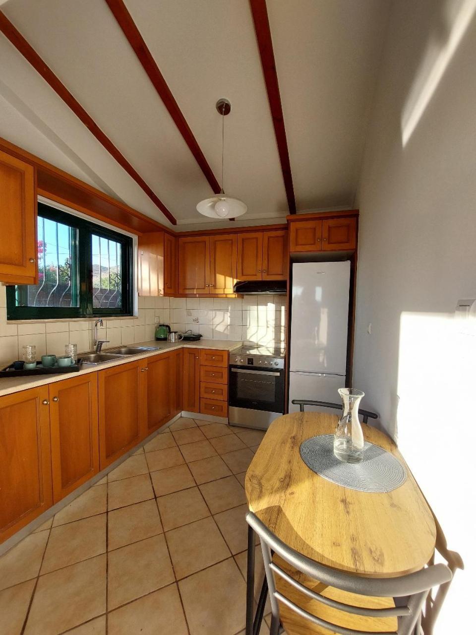 Villa Near Seitan Beach Khordhákion Exterior foto